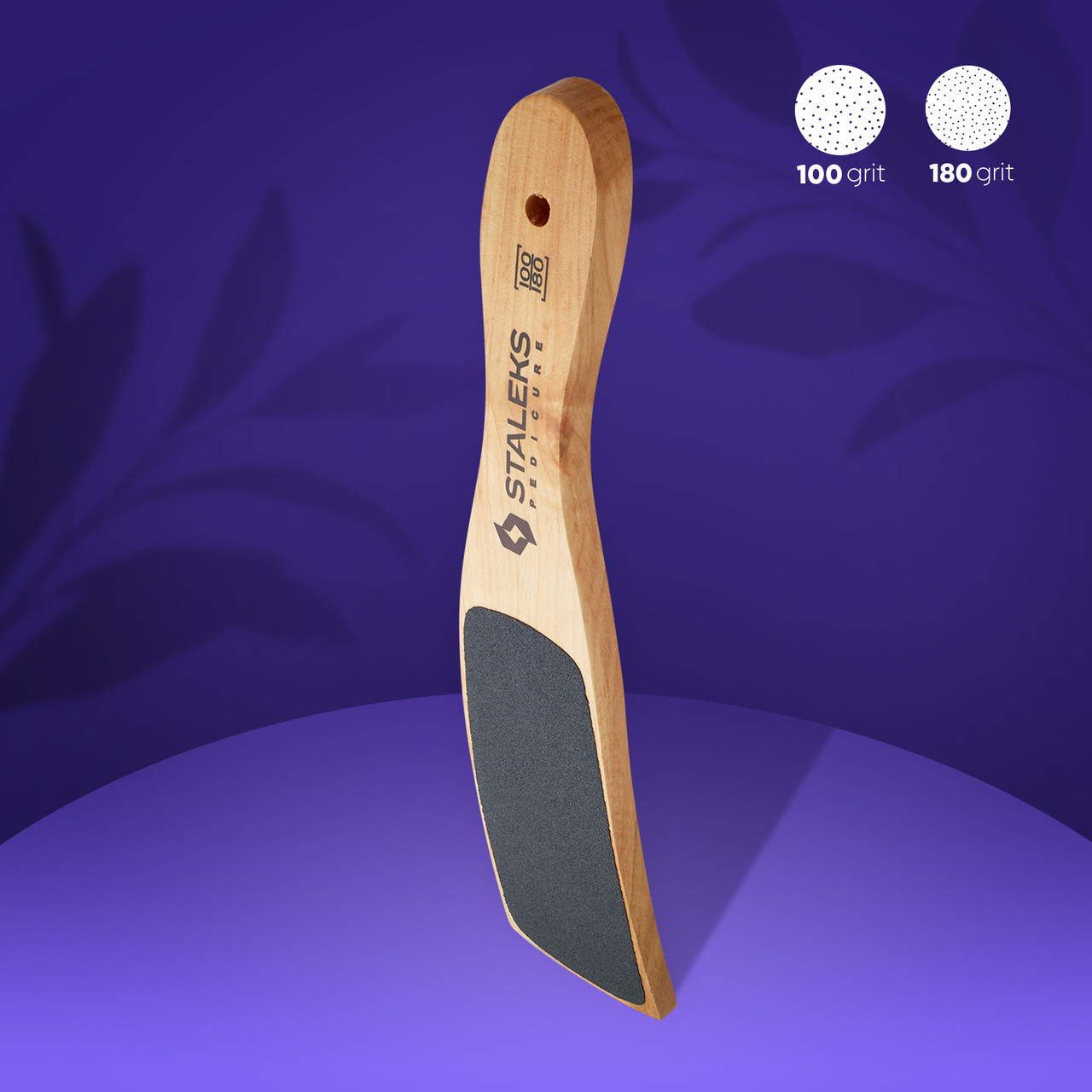 Терка для стоп дерев'яна Staleks Beauty & Care 10 Type 2